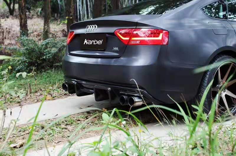 Karbel Carbon Dry Carbon Fiber Rear Diffuser For Audi A5 2012-2016 B8. –  Karbelcarbon