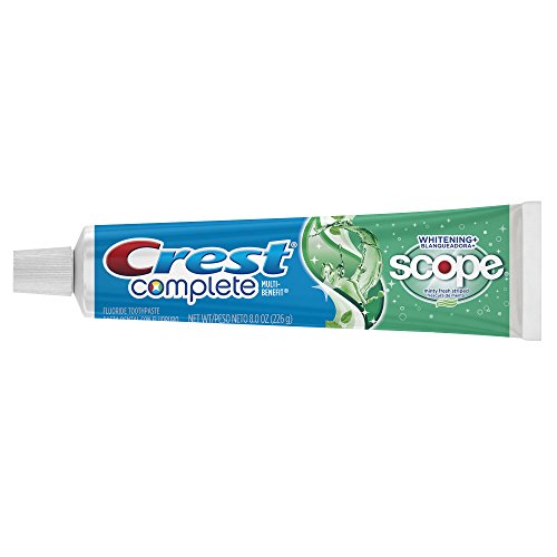 crest plus scope complete whitening toothpaste