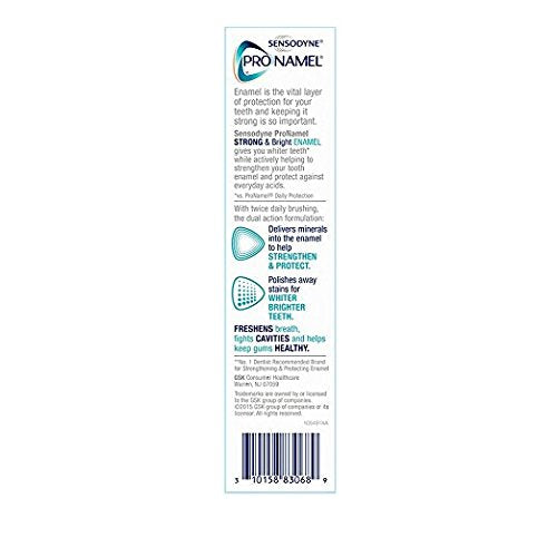 sensodyne pronamel strong and bright