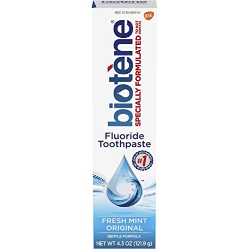 biotene fluoride toothpaste fresh mint original