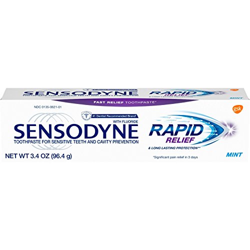 how to use sensodyne rapid relief toothpaste