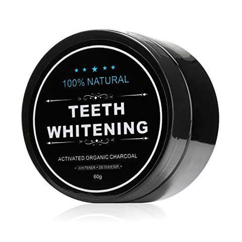 100 teeth whitening activated organic charcoal