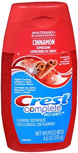 crest cinnamon expressions toothpaste