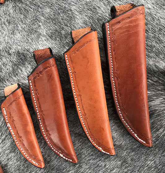 Crossdraw Knife Sheath - Custom Fit - Mr. Lentz Leather Goods