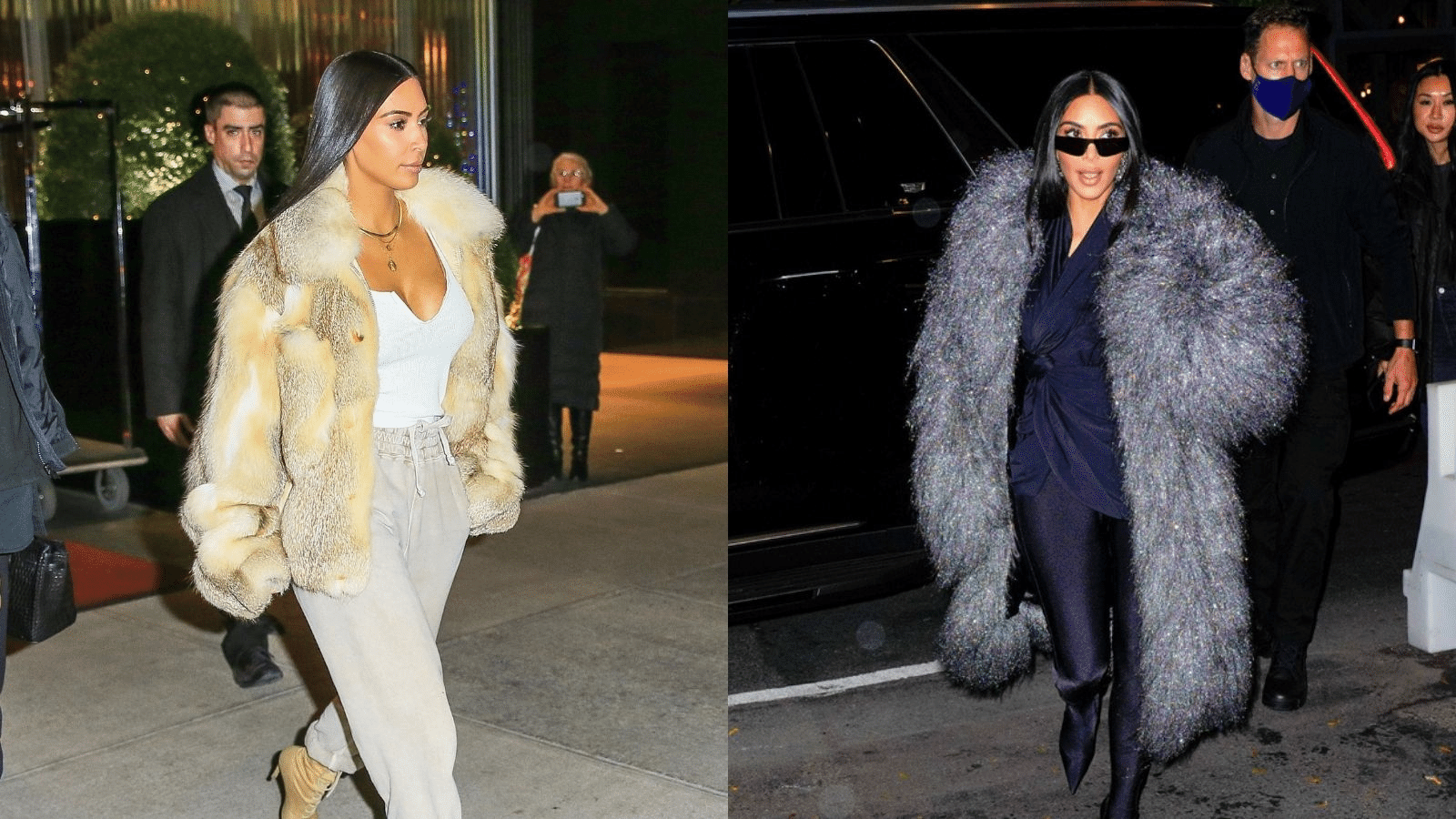 Kim Kardashian ditched real fur