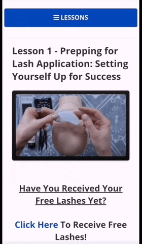 Beginner's Free Lash Training Course Learn how to do lash extensions and become a lash tech
