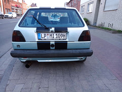 Golf2 rear rally stripes