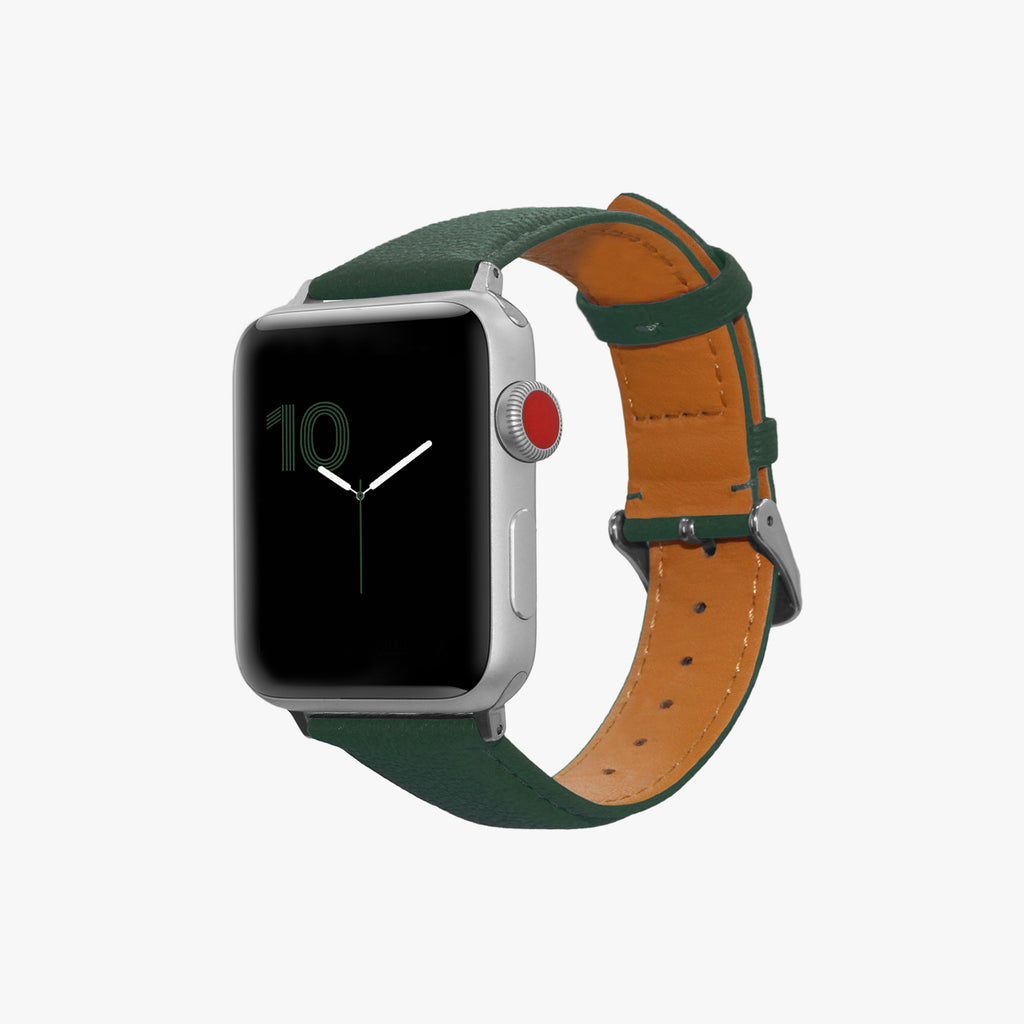 77%OFF!】 Apple Watch バンド 合皮 42 44 45mm グリーン