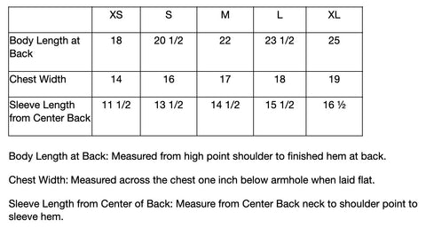 Size Chart - Youth Gildan 8000b Short Sleeve Tshirts