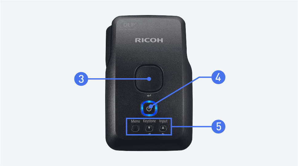 RICOH Image Pointer GP01 | 手持ちで使えるハンディプロジェクター