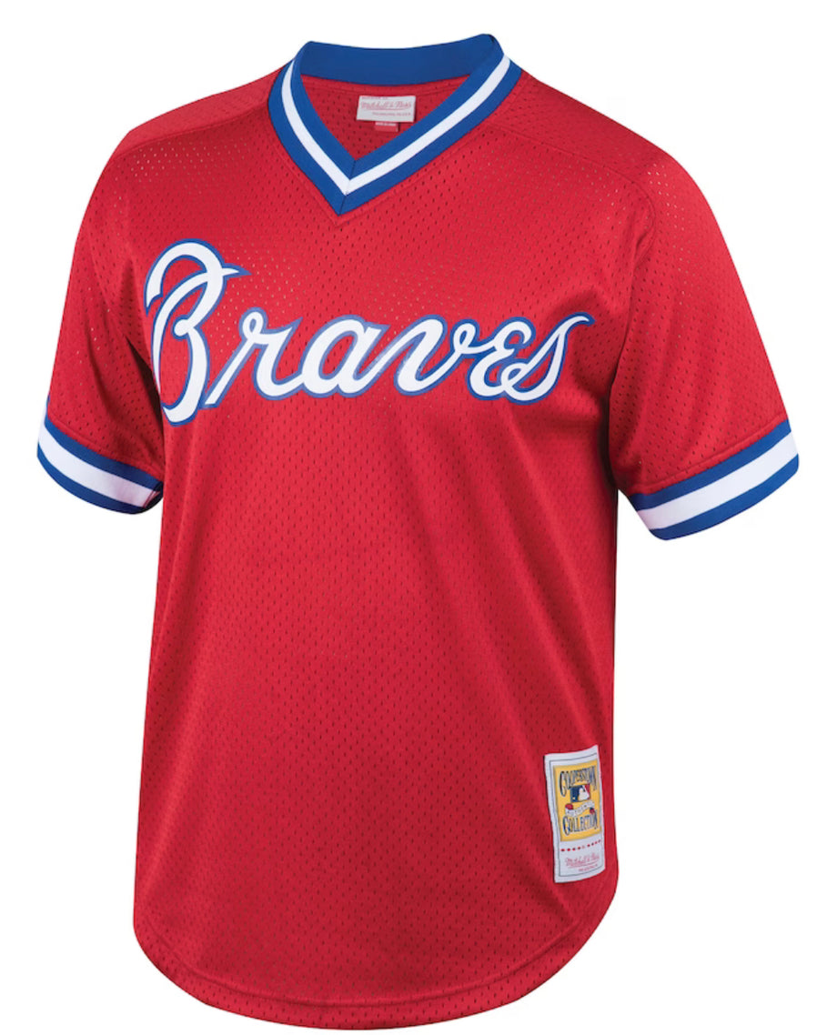 Ken Griffey Jr. Cincinnati Reds Mitchell & Ness Youth Cooperstown Collection Batting Practice Jersey - Red