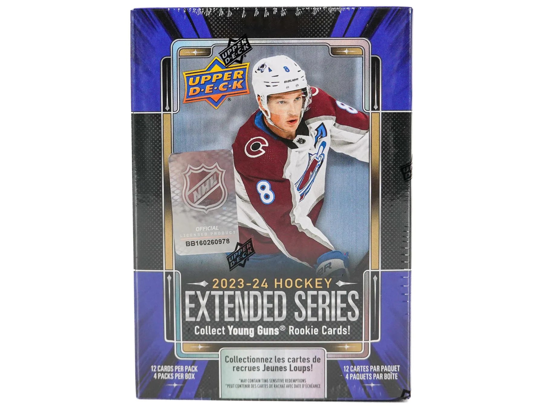 2023/24 Upper Deck Extended Series Hockey 4-Pack Blaster Box