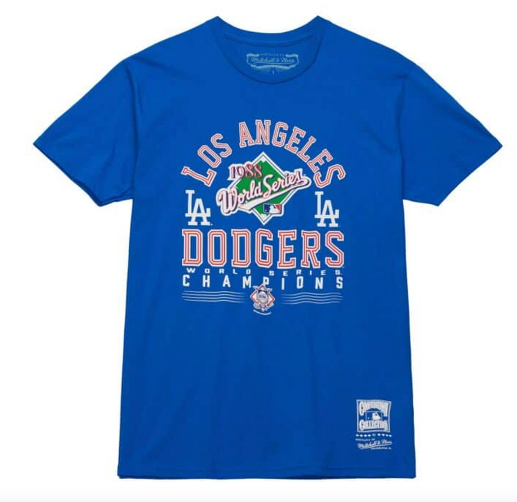 World Series Champs Tee Los Angeles Dodgers - Shop Mitchell & Ness Shirts  and Apparel Mitchell & Ness Nostalgia Co.