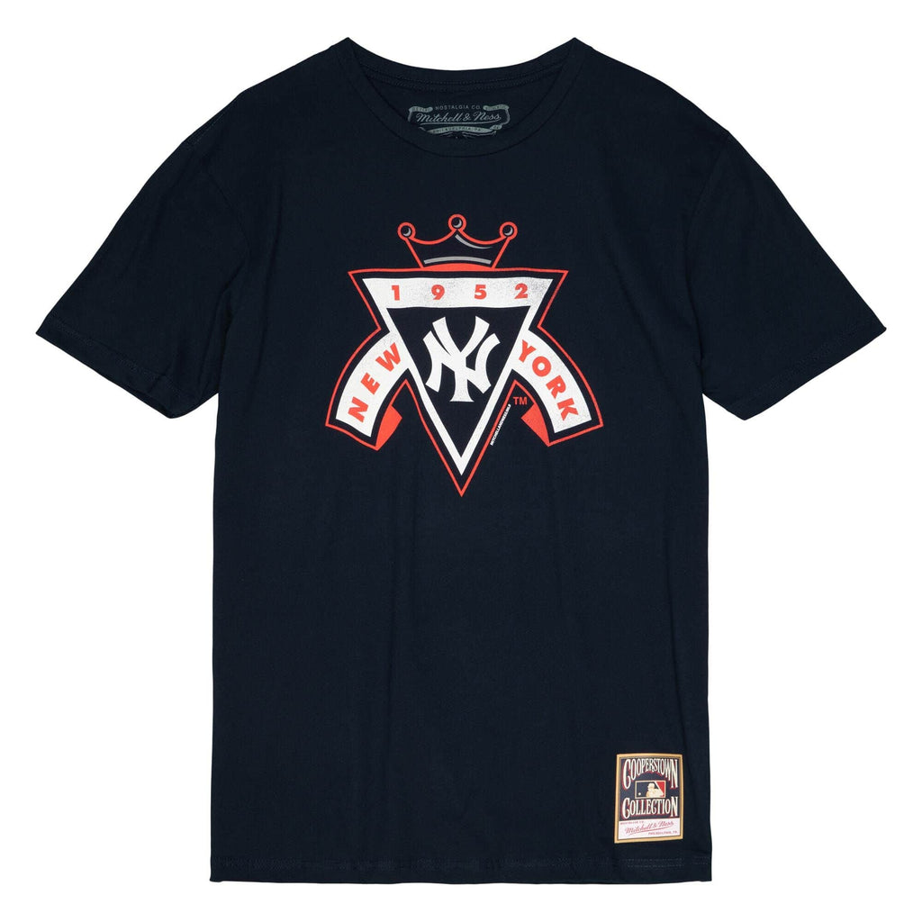 Mitchell & Ness x MLB New York Yankees World Series White T-Shirt