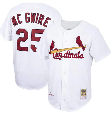 Mitchell & Ness Men's Stan Musial St. Louis Cardinals Authentic