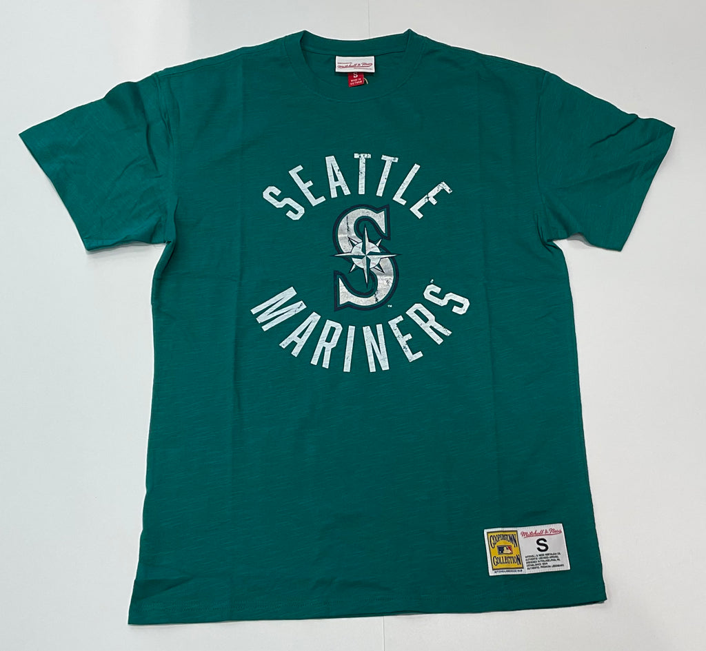 Mitchell & Ness Men's Mitchell & Ness Ken Griffey Jr. Seattle Mariners  Cooperstown Collection Highlight Sublimated Player Graphic T-Shirt