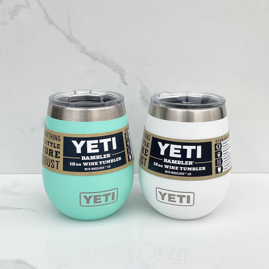 Personalized Yeti Tumbler with Wedding Heart Design - Lazerworx