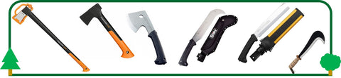 Ascia Spacco Taglio Machete Roncola Fiskars Silky Stocker LCVERDE.com sconto promozione offerta discount offer giardinaggio agricoltura forestale outdoor camping bushcraft