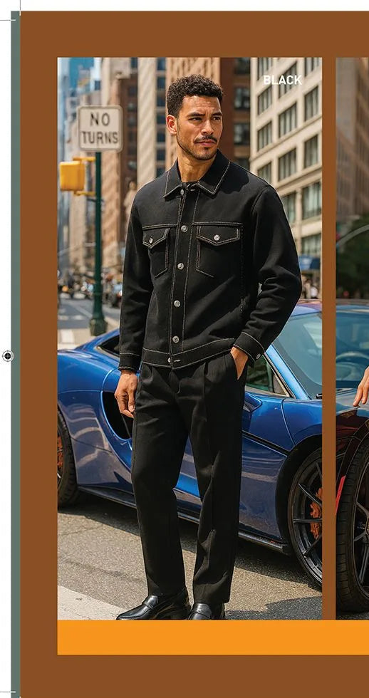 Stacy Adams | Knit Jacket | SW5052