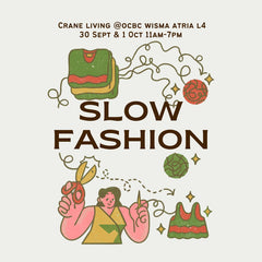 slow fashion ocbc wisma atria pop up event sg