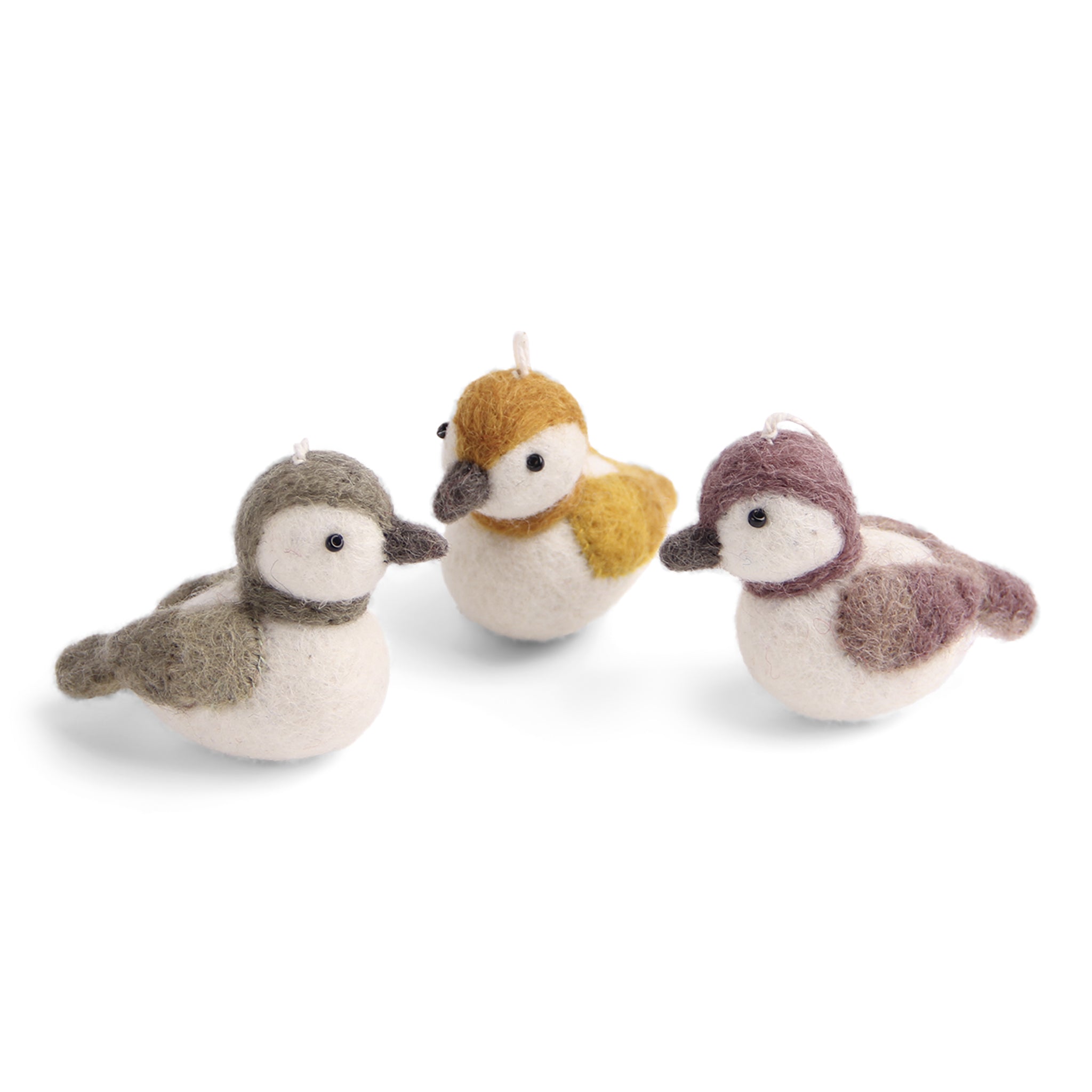 Mini Snowman with scarf - Set of 3