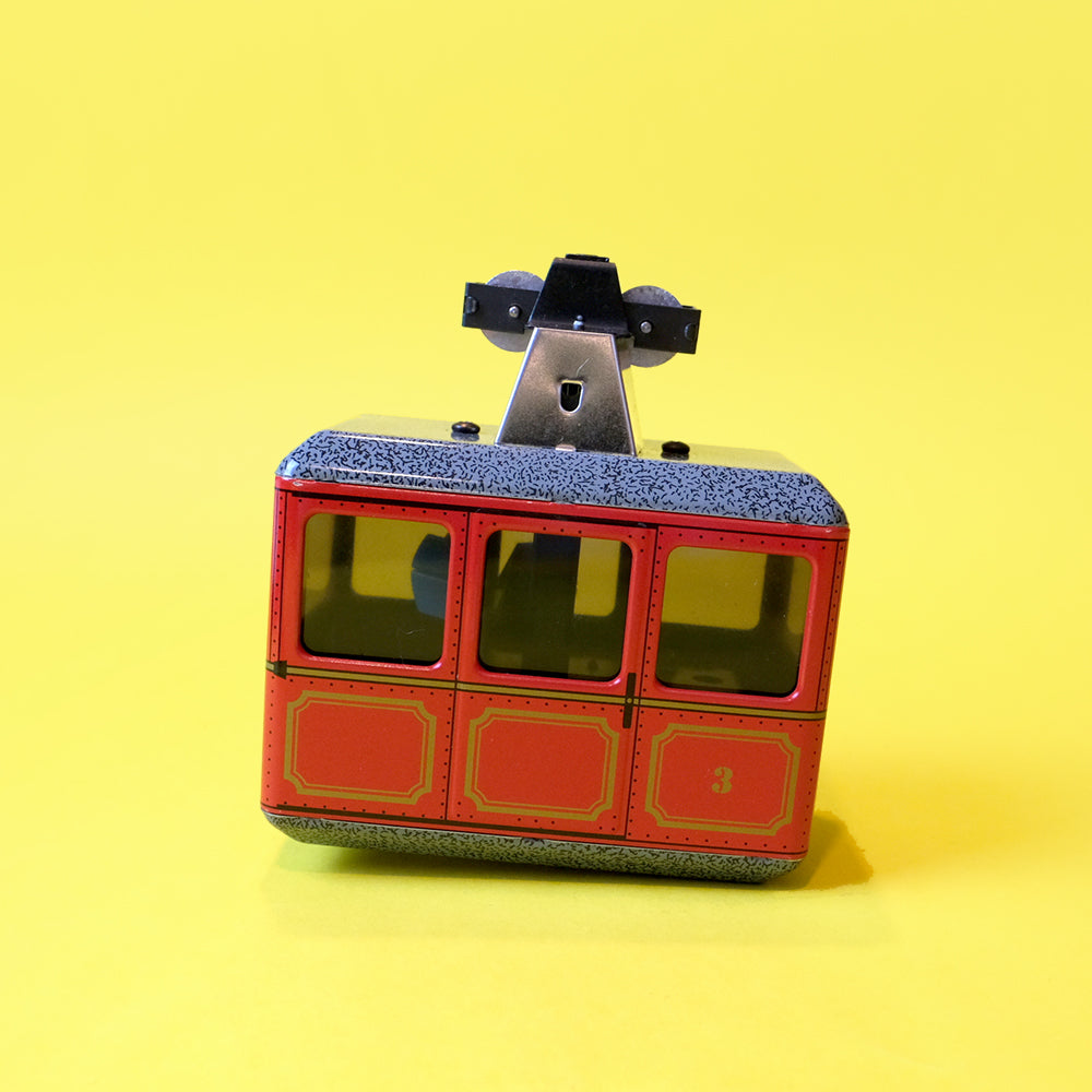 tin toy cable car