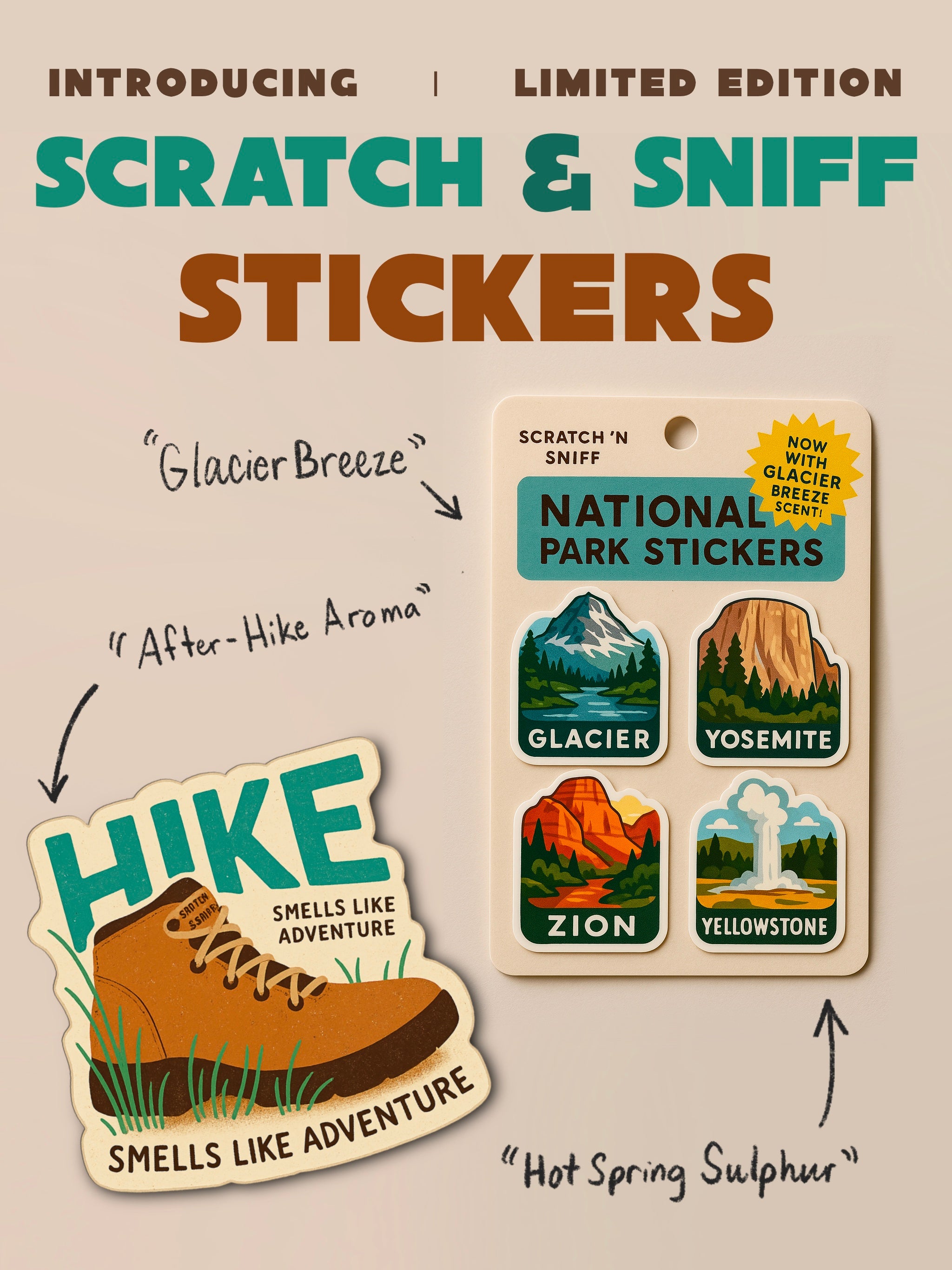 Scratch and Sniff Stickers