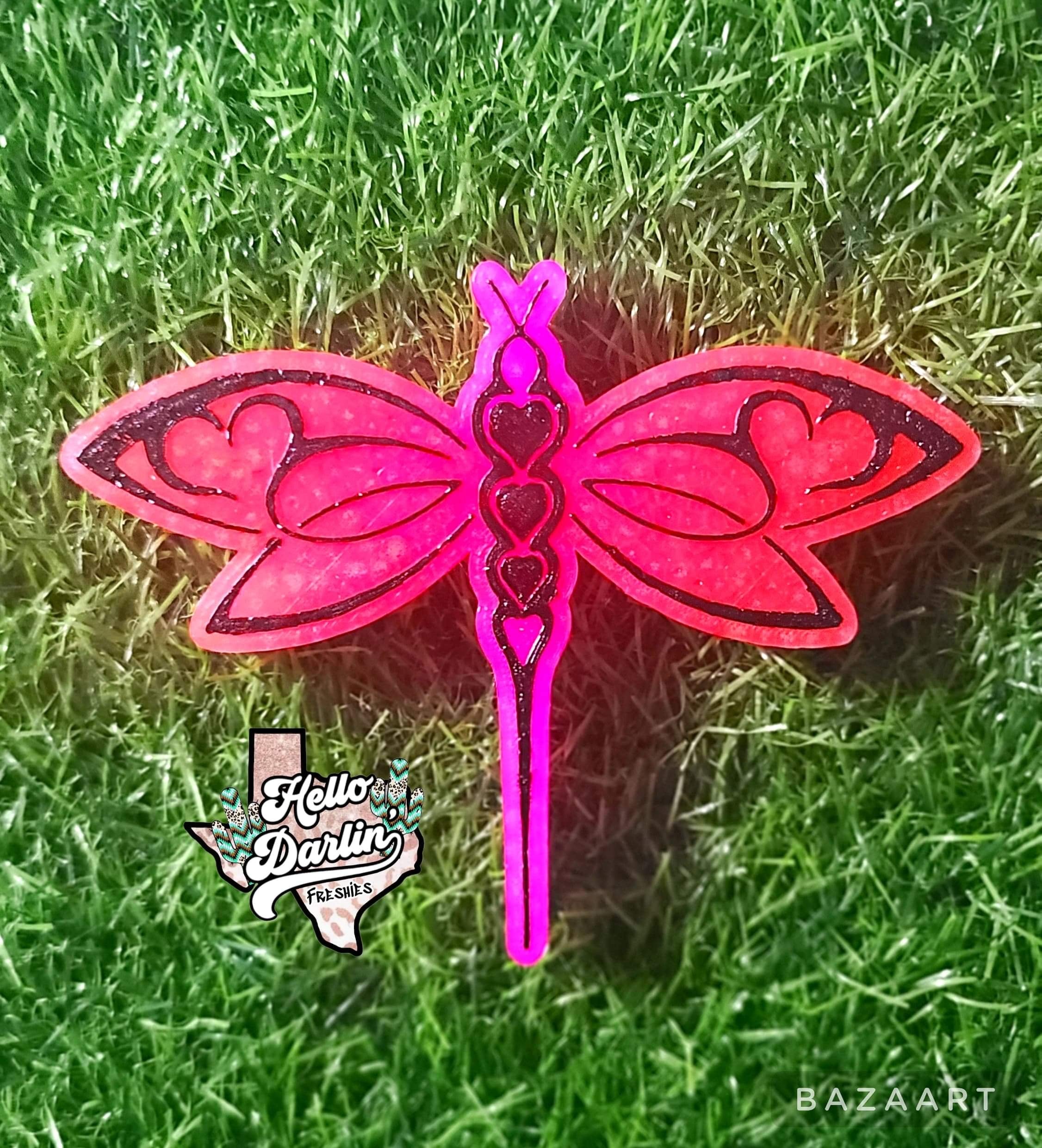 large dragonfly silicone mold