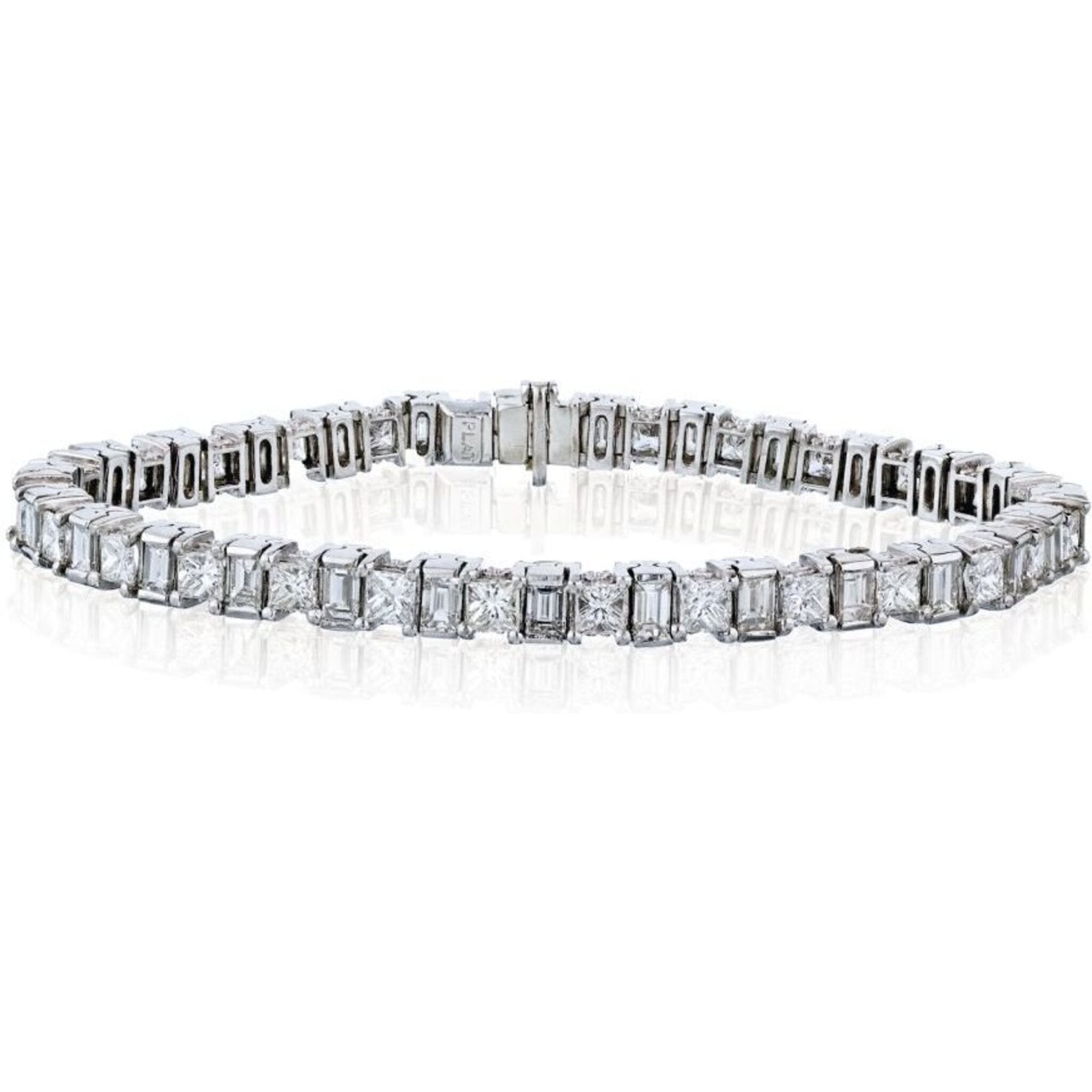 Antique Platinum Diamond Tennis Bracelet  Judith Arnell  Judith Arnell  Jewelers