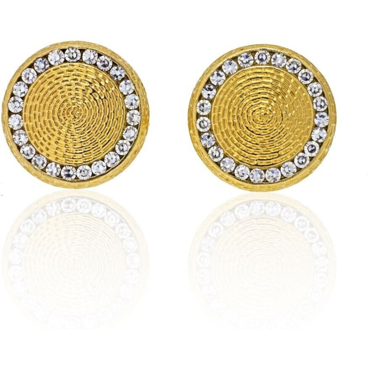 Tiffany & Co Button Cufflinks in 14k Yellow Gold – Nally Jewels