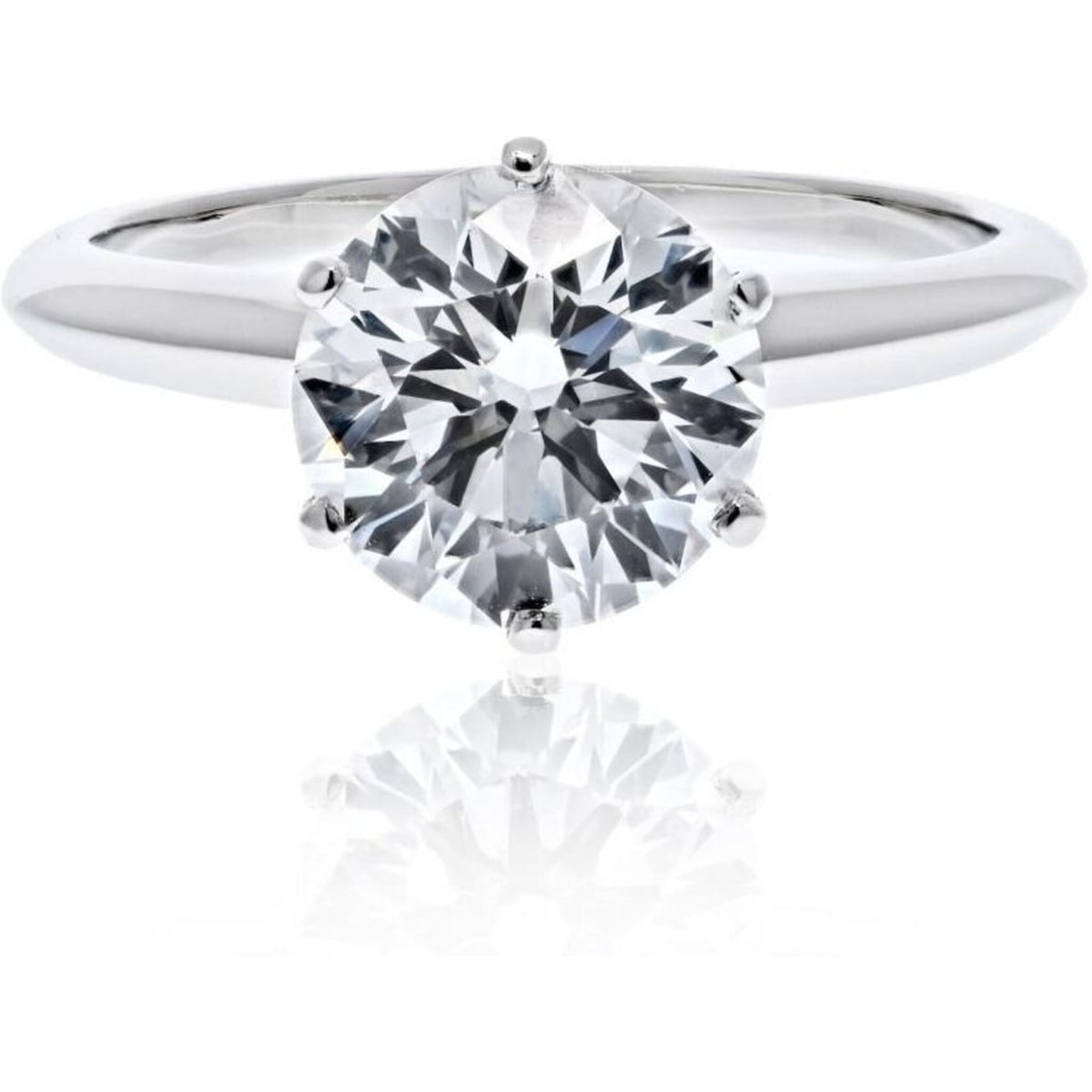 Tiffany & Co. - Legacy 5 Carat Cushion Cut Diamond E/VS2 Engagement Ri –  Robinson's Jewelers