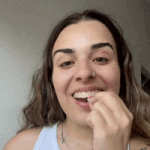 Instagram Story Smily Teeth -- Teeth Whitening Strips Happy User Video Testimonial