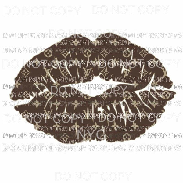 Lips L.V./ Dark Pink-Sublimation Transfer – Classy Crafts