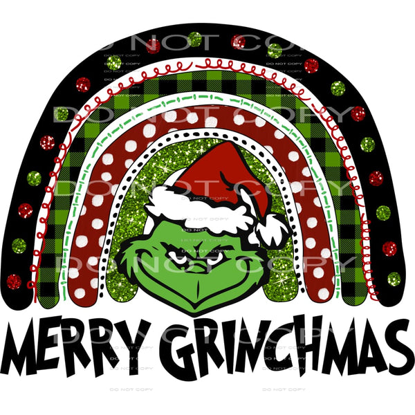 CH451 Merry Christmas The Grinch Sublimation Print — Southern