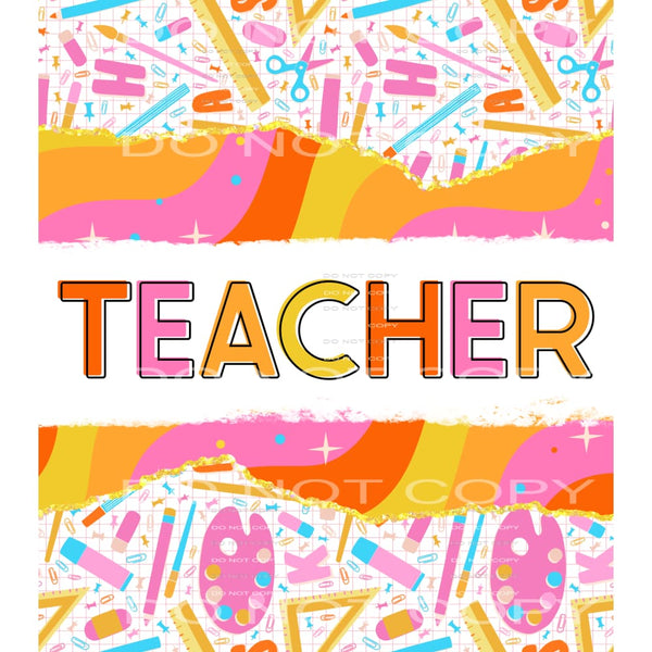 Math Coach Sublimation Transfer, School Ready to Press Transfer – Flipped  Designs