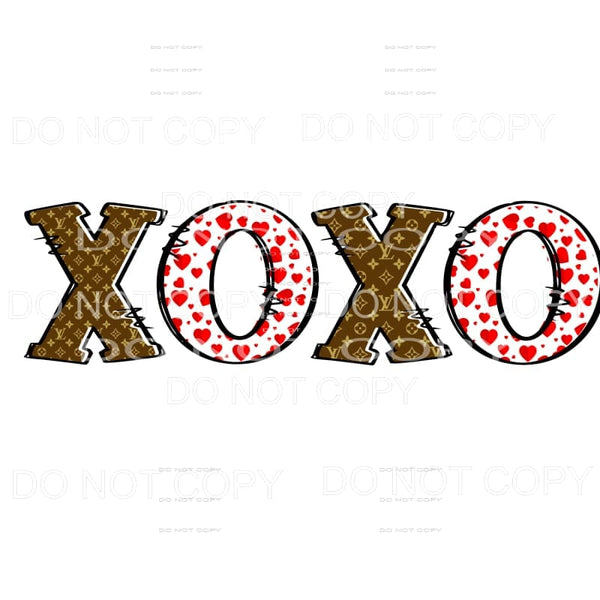 martodesigns - XOXO Love #2 heart brown leopard louis