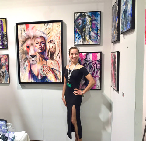 selling paintings at art fairs, the other art fair blog, my experience at an art fair, art fair blog, artist blog, Briana Fitzpatrick, dancer, artist, gymnast, painter, Bri Fitzpatrick, @bri_fitzpatrick