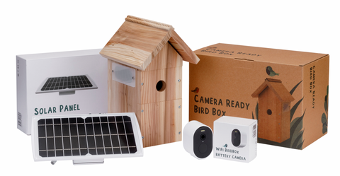 solar powered nest box camera