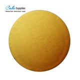 12mm Gold  Round Wrapped Edges Cake Boards