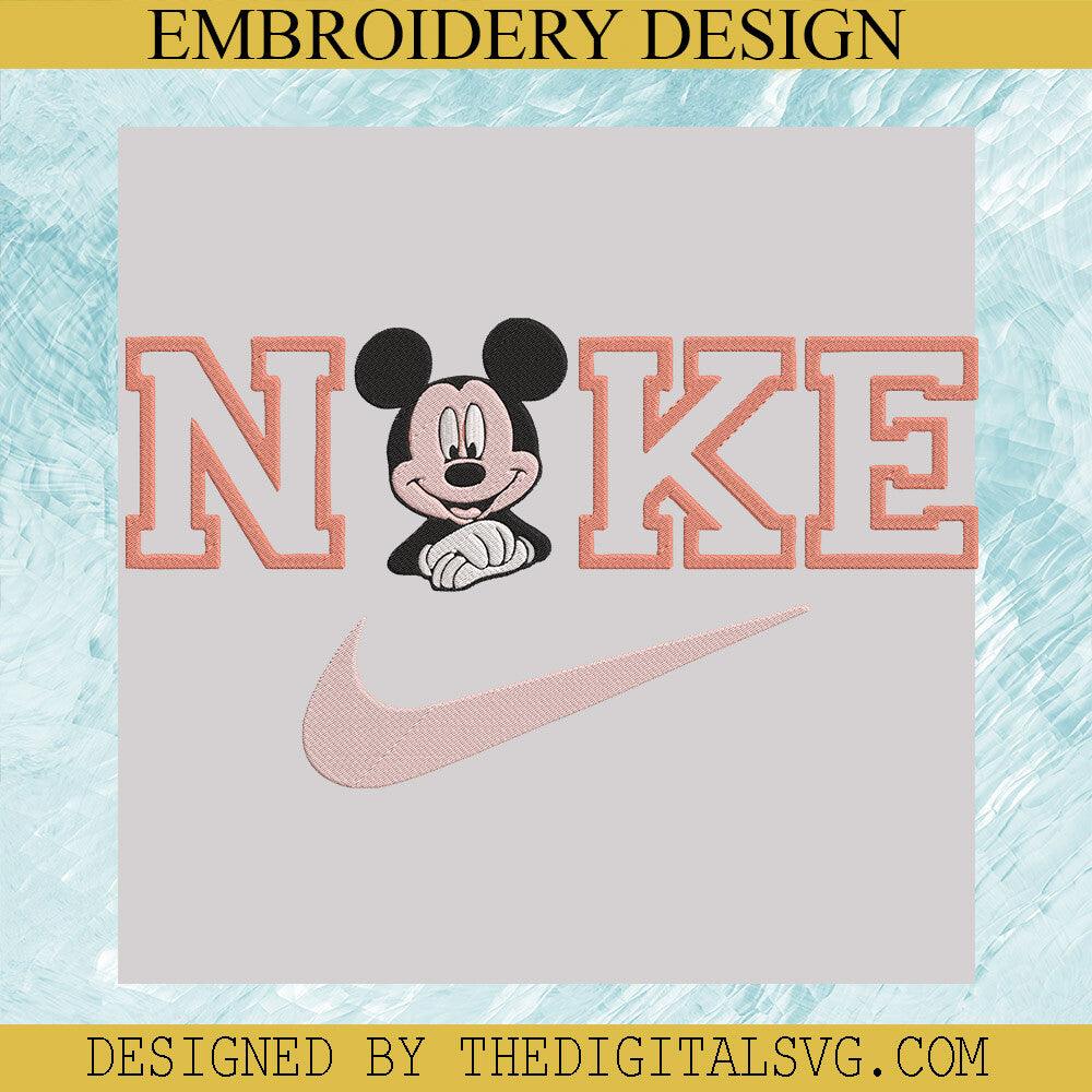 Disney Mickey Mouse Nike Machine Embroidery Design, Nike Machine Embro ...