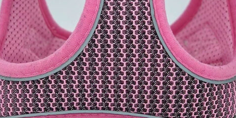 Step-In Strider Dog Harness - Close up - Honeycomb pattern