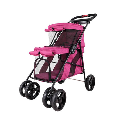 double decker dog stroller