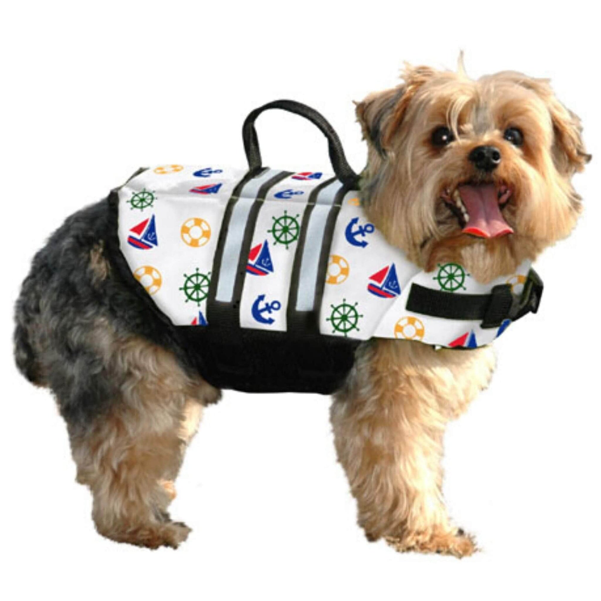 paws aboard neoprene doggy life jacket