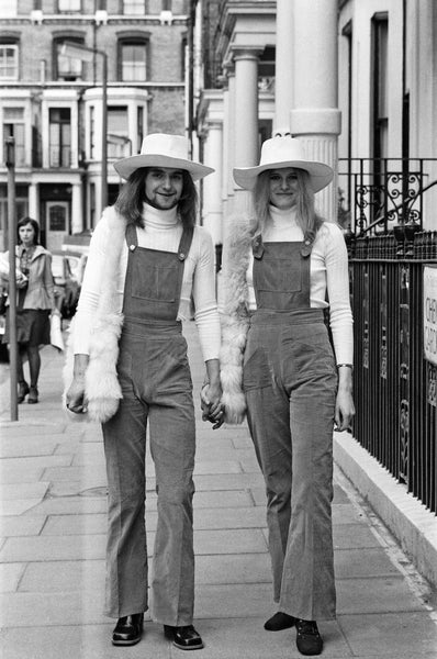 Dungaree couple, 1960