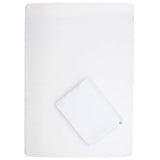 Colchon para Cuna 100x70x4 cm Cary Con protector Impermeable Blanco