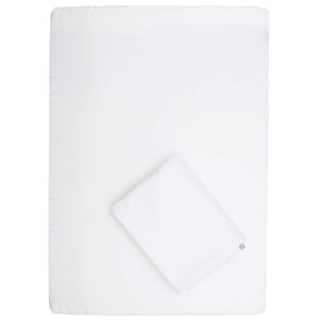 Colchon para Cuna 60x120x4 cm Cary Con protector Impermeable Blanco