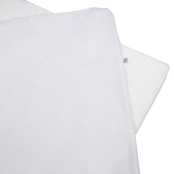 Colchon para Cuna 50x80x4 cm Cary Con protector Impermeable Blanco