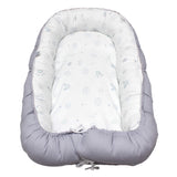 Nido Cama para bebe Cary Abstract Dinos Gris