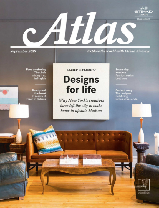 Atlas Magazine Cover Image | Why Hudson Is A Draw For New York's Artists