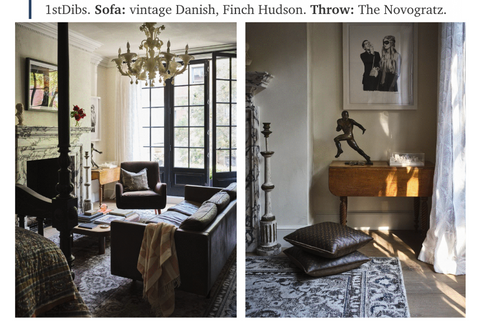 Sofa : vintage Danish, Finch Hudson.